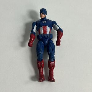 2011 Marvel CAPTAIN AMERICA 3.75" Action Figure  - Mattel SPF1013